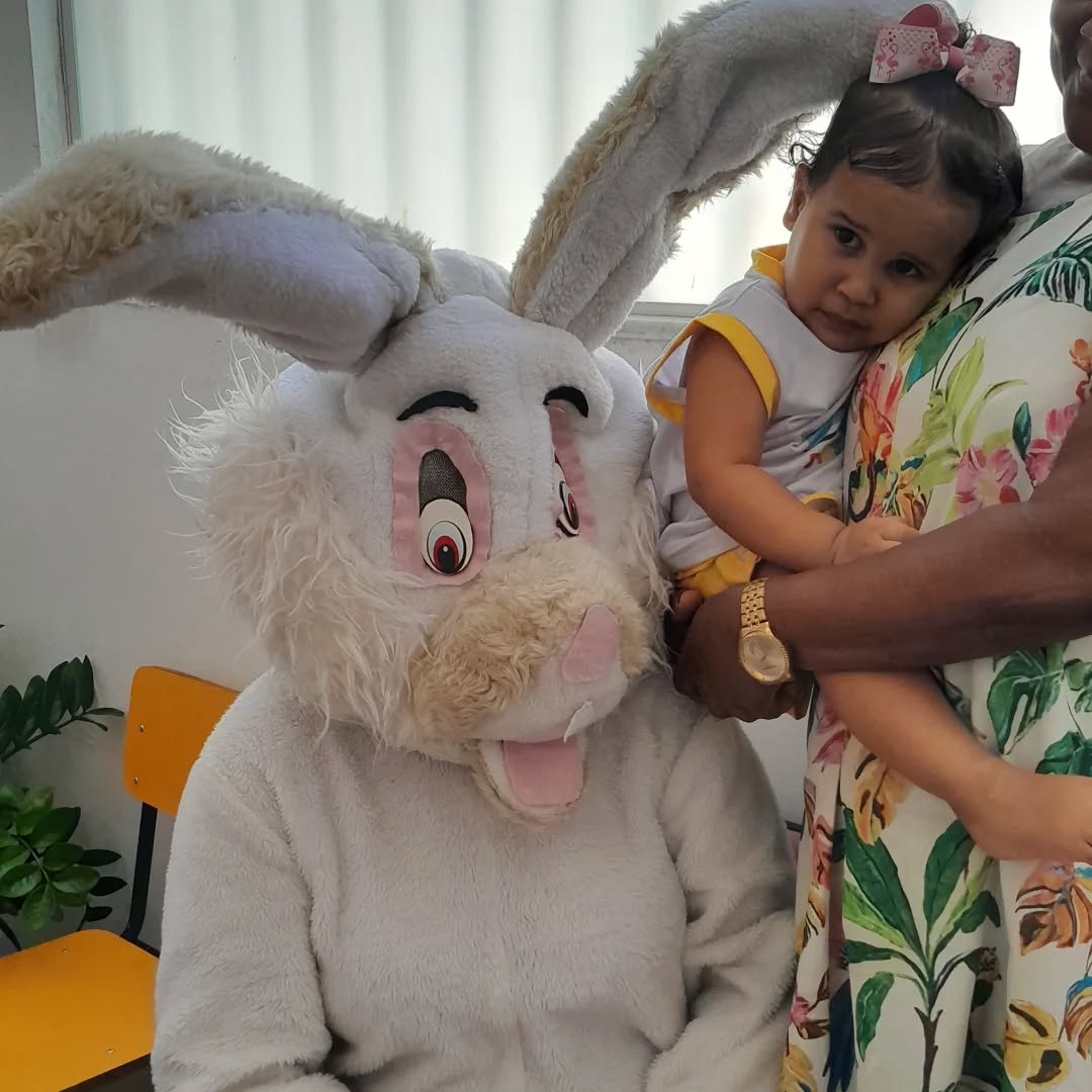Visita do Coelhinho · Páscoa na Dias do Saber