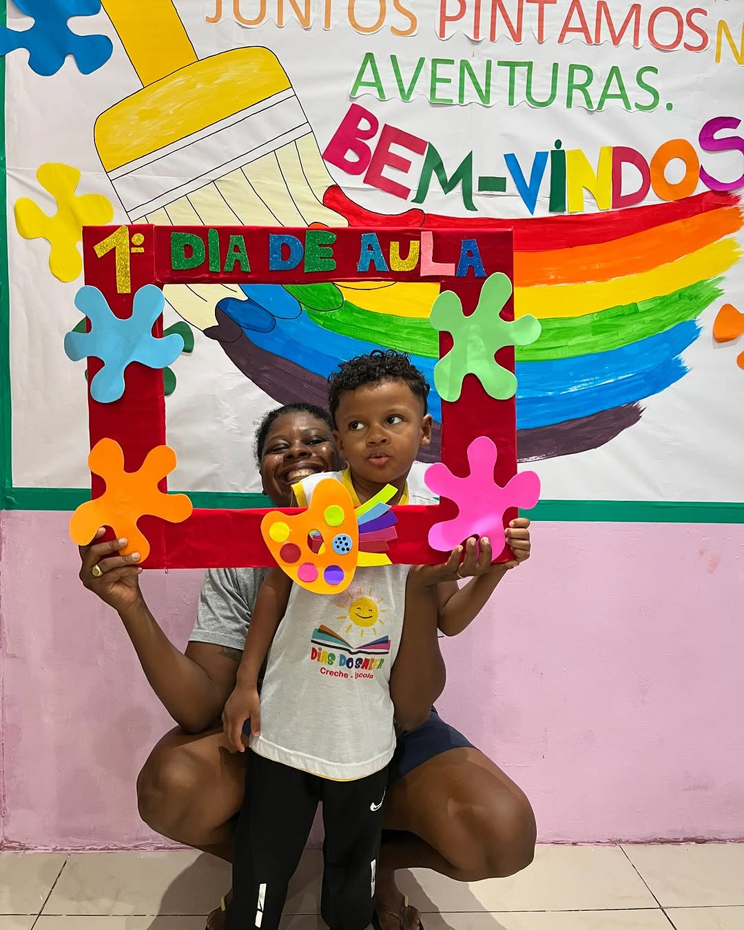 Primeiro dia de aula na Dias do Saber
